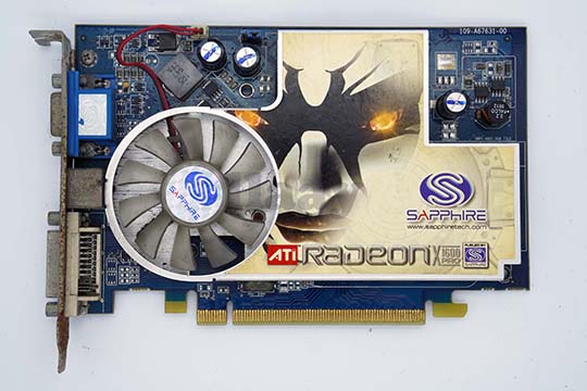 蓝宝石SAPPHIRE Radeon X1600 Pro 256MB 显示卡（ATI Radeon X1600 Pro芯片）